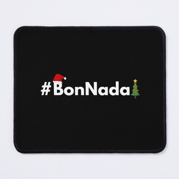 Item preview, Hashtag Bon Nadal - Merry Christmas in Catalan with Santa Hat and tree designed and sold by HashtagZone.