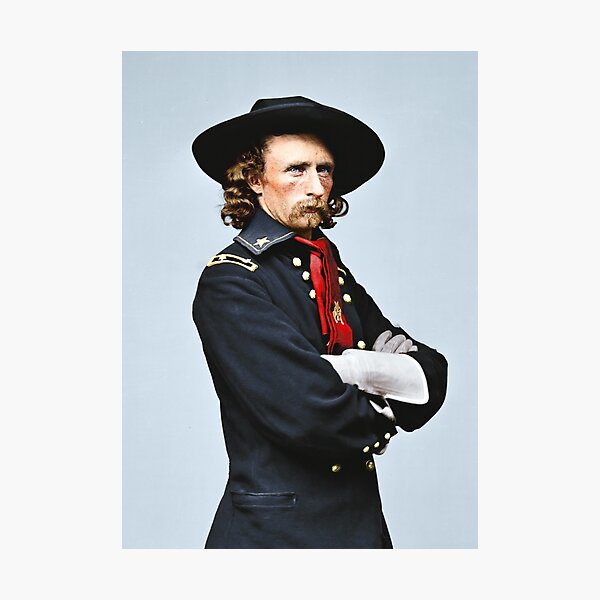 Item preview, George Armstrong Custer, 1865. designed and sold by Marina Amaral.