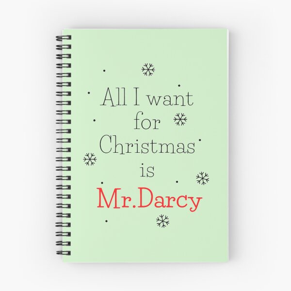 Aperçu de l'œuvre Tout ce que je veux pour Noël, c'est M. Darcy ! Version sombre créée et vendue par RTee27.