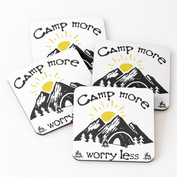 Item preview, Camp More Worry Less designed and sold by yubamann.