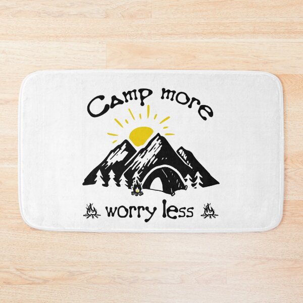 Item preview, Camp More Worry Less designed and sold by yubamann.