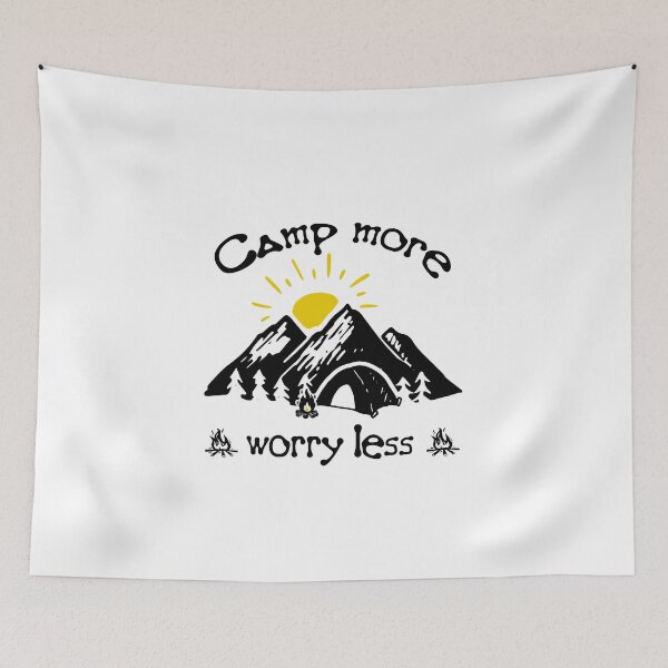 Item preview, Camp More Worry Less designed and sold by yubamann.