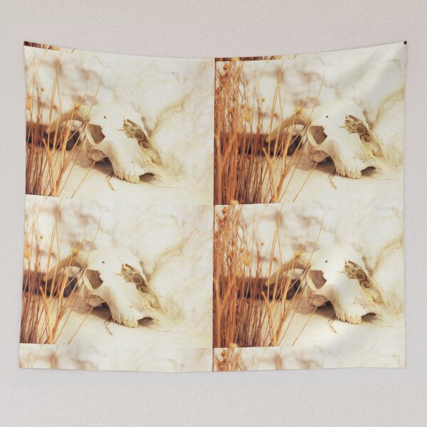 Item preview, Animal skull in a cave designed and sold by Sara Sanchez PHOTO.