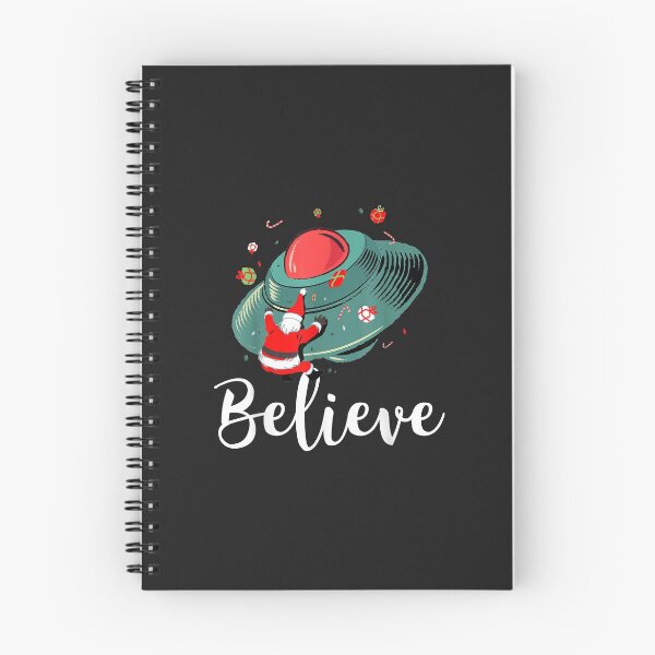 Item preview, Funny Christmas Alien UFO Santa Claus Abduction Xmas Believe designed and sold by JeffreyMCombs.