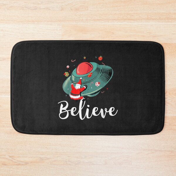 Item preview, Funny Christmas Alien UFO Santa Claus Abduction Xmas Believe designed and sold by JeffreyMCombs.