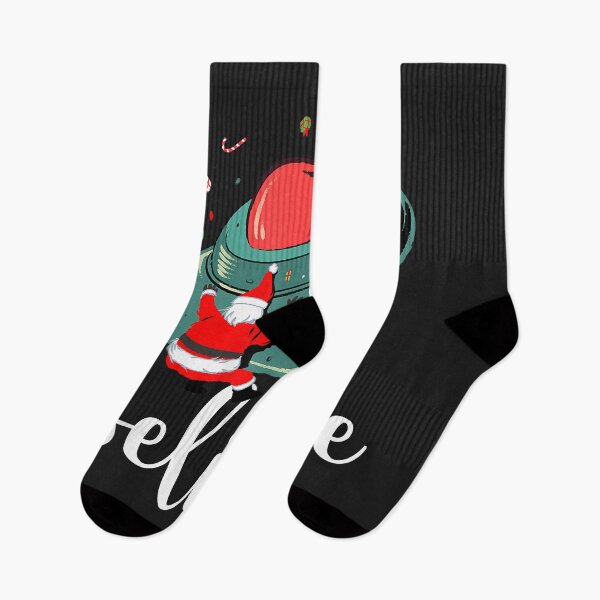Item preview, Funny Christmas Alien UFO Santa Claus Abduction Xmas Believe designed and sold by JeffreyMCombs.
