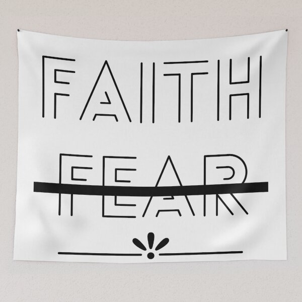 Item preview, Faith over Fear designed and sold by PeppernCo.