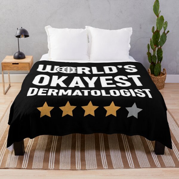 Item preview, World's Okayest Dermatologist designed and sold by spacedowl.
