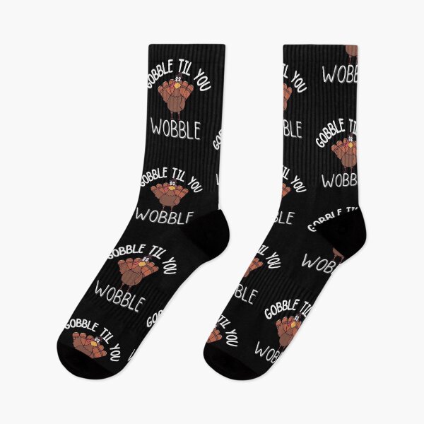 Item preview, gobble til you wobble thanksgiving  designed and sold by ronaldsonou.