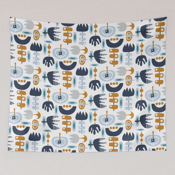 Item preview, bold plant blue designed and sold by susycosta.
