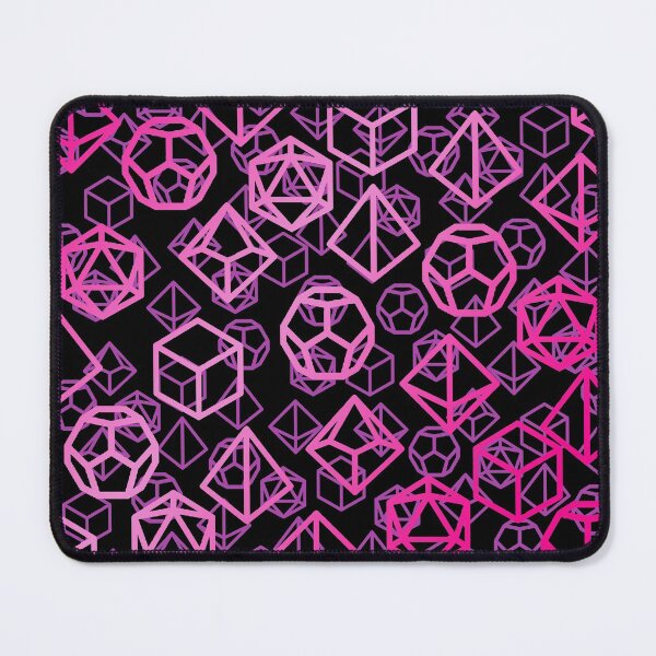 Item preview, D20 Dice: Pink designed and sold by TripleMoonCrafts.