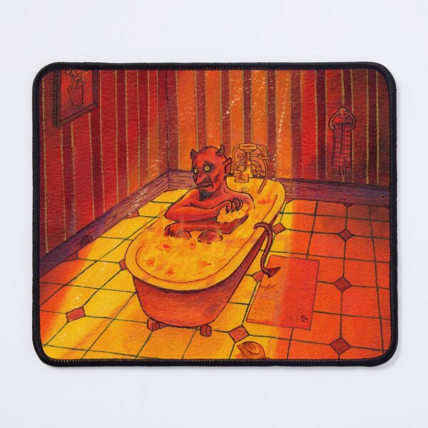 Item preview, BATHTIME IN HELL designed and sold by Rik Berry.