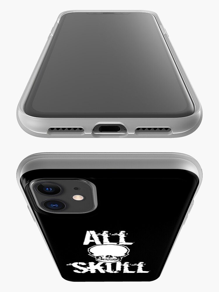 Alternate view of All Skull - The Dark Side iPhone Case & Cover