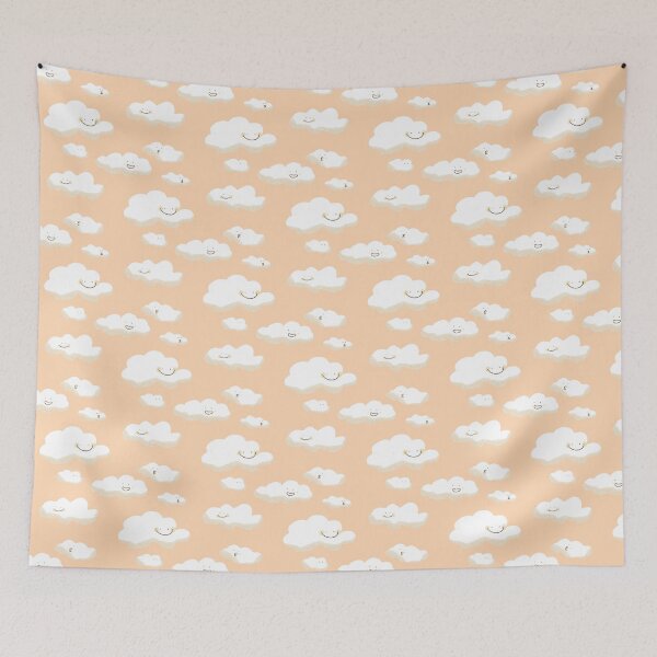 Item preview, happy smiling cloud designed and sold by yayfolks.