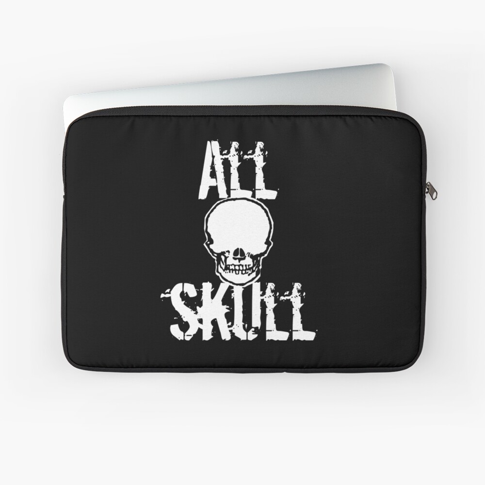 All Skull - The Dark Side Laptop Sleeve