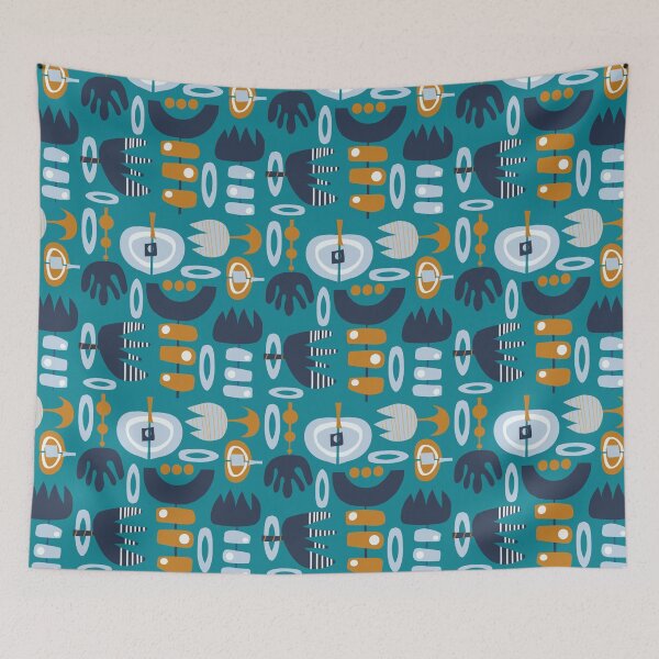 Item preview, bold plant teal designed and sold by susycosta.