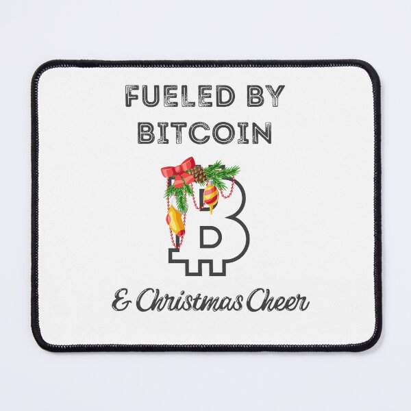 Item preview, Fueled By Bitcoin And Christmas Cheer designed and sold by Vivoh12.