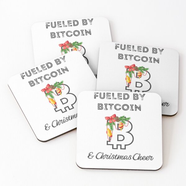 Item preview, Fueled By Bitcoin And Christmas Cheer designed and sold by Vivoh12.