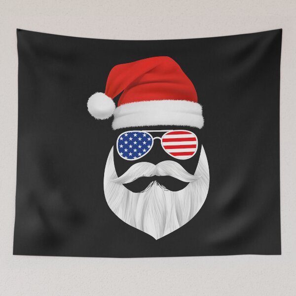 Item preview, Funny Santa Claus face Sunglasses with Hat Beard Christmas designed and sold by JeffreyMCombs.