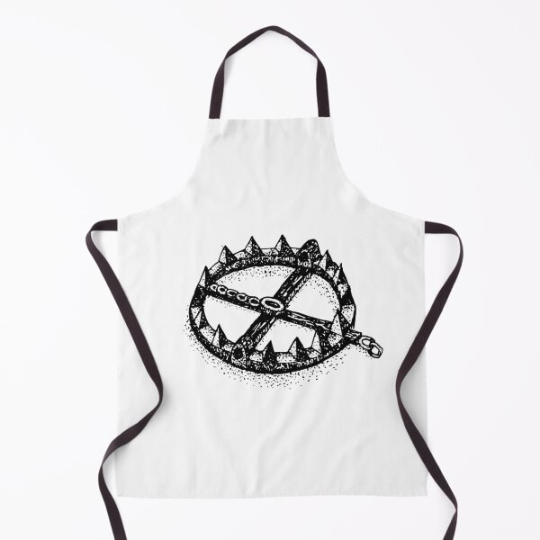 Item preview, Dotwork Bear Trap designed and sold by Anna_leni.