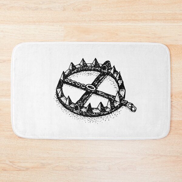 Item preview, Dotwork Bear Trap designed and sold by Anna_leni.