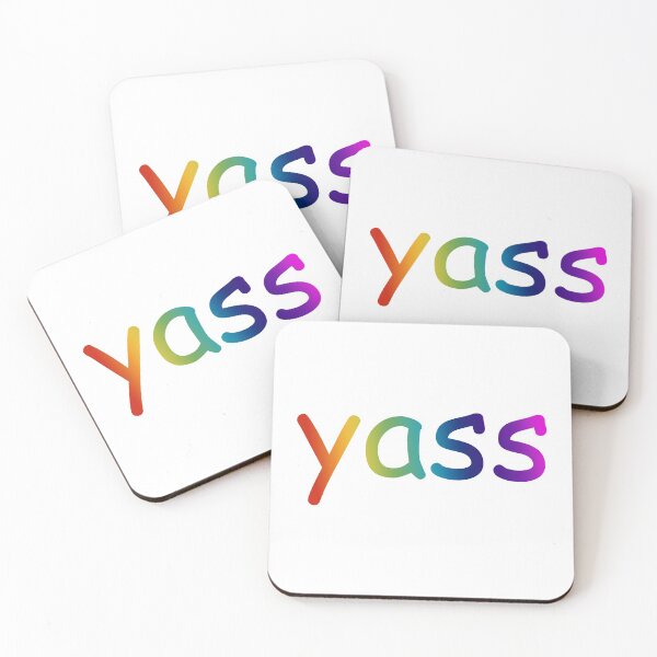 Item preview, yass - comic sans (rainbow) designed and sold by kyri-and-yv.