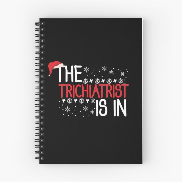 Item preview, The Trichiatrist Is In With Santa's Hat Funny Christmas Hairstylist designed and sold by patroart.