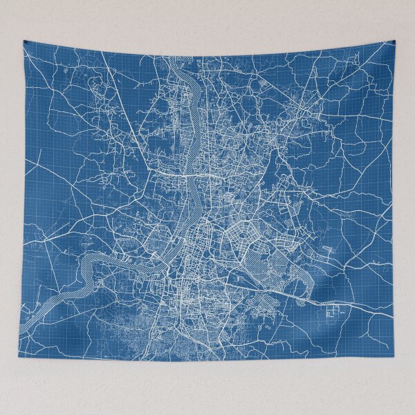 Item preview, Kolkata City Map of India - Blueprint designed and sold by deMAP.