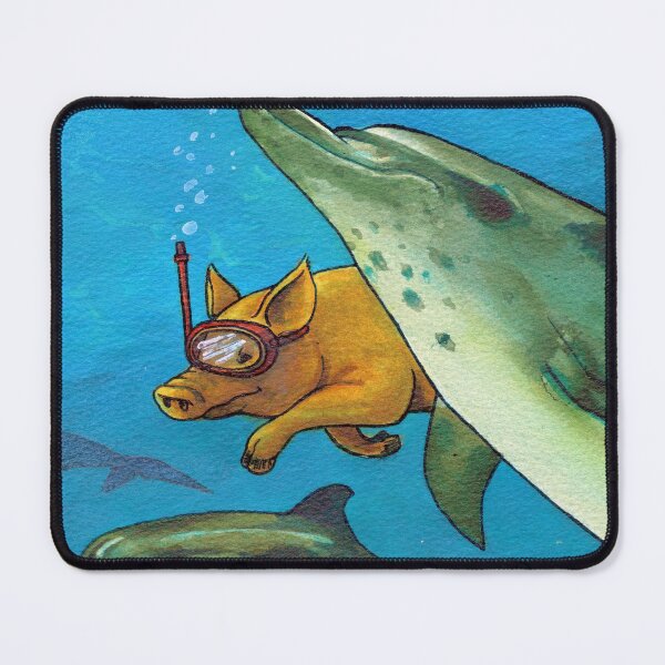 Item preview, PIG - THE DOLPHINS designed and sold by Rik Berry.