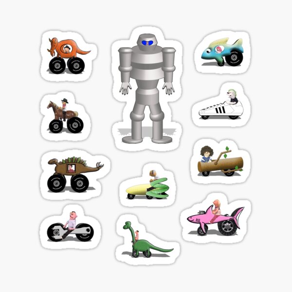 Strange Vehicles Vids4Kids Sticker