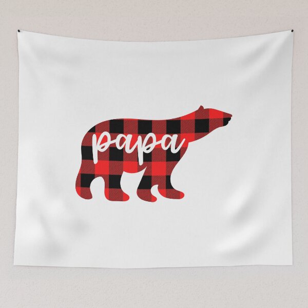Item preview, Papa Bear, Grandfather Bear, Red Bear, Christmas For Babies, Austen Baba Lovers, Buffalo Christmas, Elf Boys, Funny Christmas 2022, Dad Pajamas Leukemia Awareness Month, Ribbon Love, Family Papaw 2021 designed and sold by Tallys-Apparel.