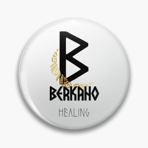 Artikelvorschau, Elder Futhark Rune "BERKANO" mit Halbmond entworfen und verkauft von LilysGoodies.
