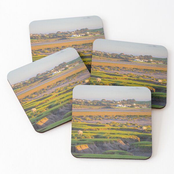 Item preview, Sheep at Northam Burrows designed and sold by Rhiannon Phillips.