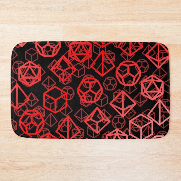 Item preview, D20 Dice: Red designed and sold by TripleMoonCrafts.