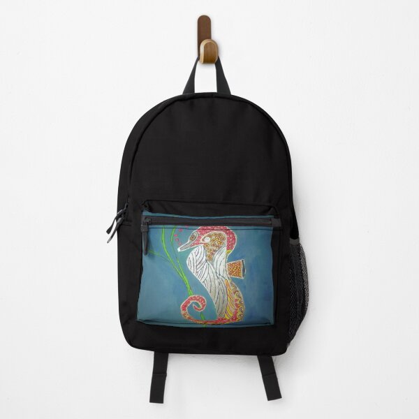 Item preview, Seahorse Zentangle Original Painting designed and sold by Missy69.