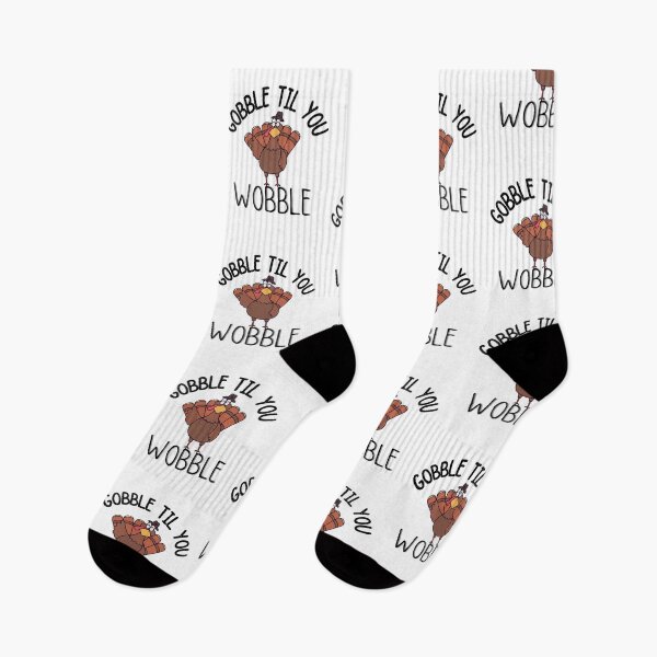 Item preview, gobble til you wobble thanksgiving  designed and sold by ronaldsonou.