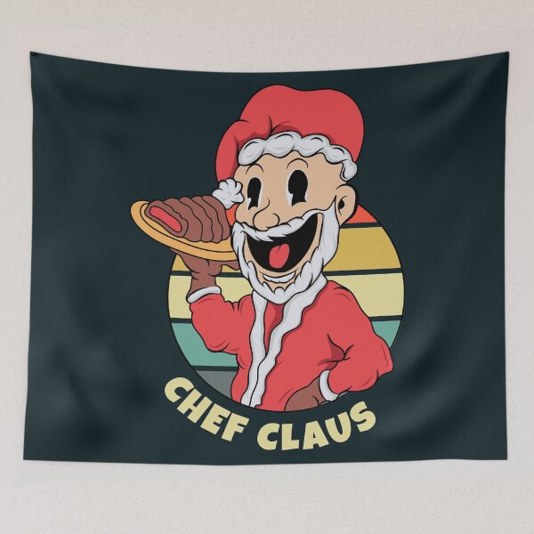Item preview, Chef Santa Claus designed and sold by SidTastic .