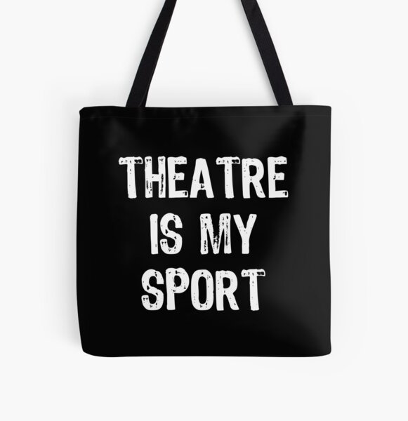 My Heart Belongs In the Theatre Tote Shopping Bag drama theatre student