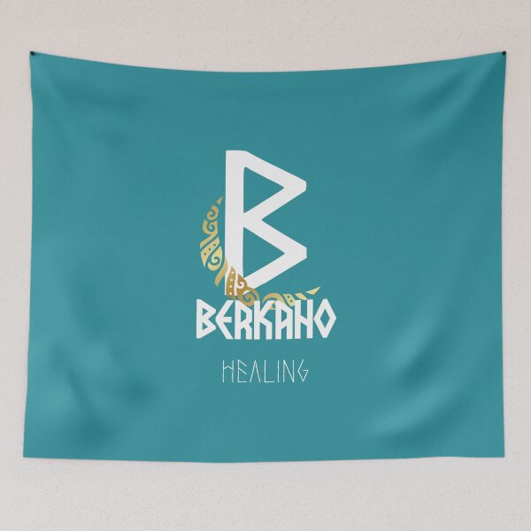 Item preview, Elder Futhark "BERKANO" Rune designed and sold by LilysGoodies.