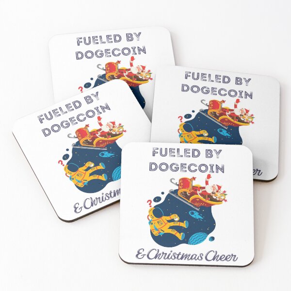 Item preview, Fueled By Dogecoin And Christmas Cheer designed and sold by Vivoh12.