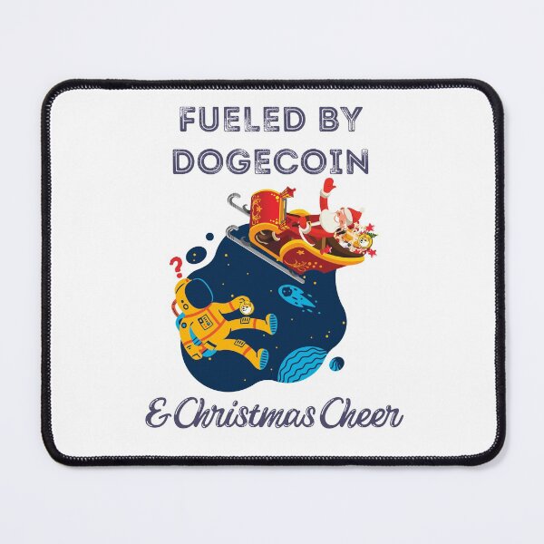Item preview, Fueled By Dogecoin And Christmas Cheer designed and sold by Vivoh12.