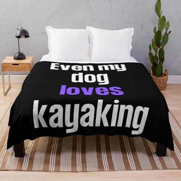 Item preview, Even my dog loves kayaking designed and sold by TheGreenGoat.