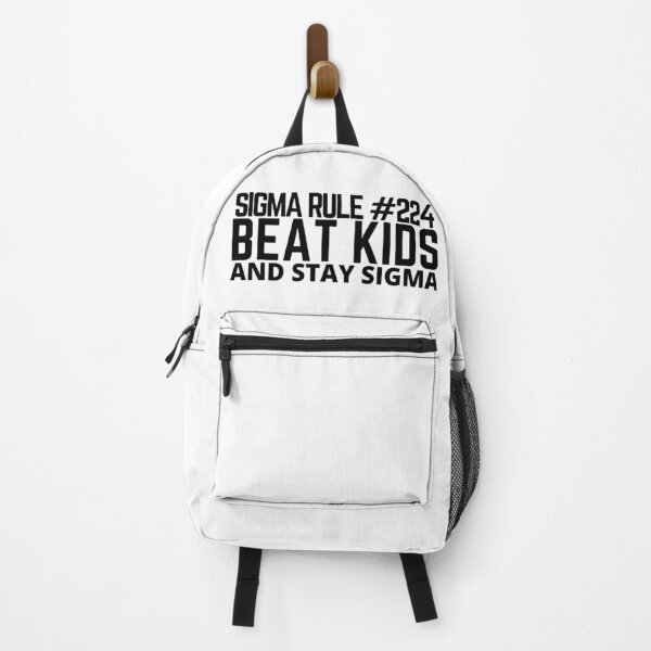 Item preview, sigma rule 224 meme- beat kids and stay sigma-trending meme-funny kid tshirt. designed and sold by Rajpramanik.