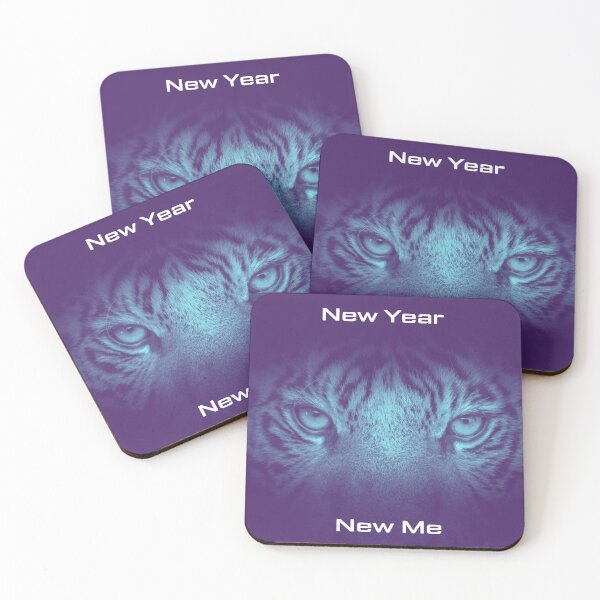 Item preview, New Year New Me | Blue Tiger designed and sold by Grifon-J.