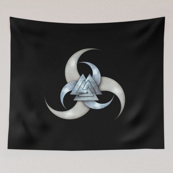 Item preview, Norse Valknut and Triple Horns designed and sold by Naumaddic Arts.