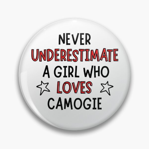 Item preview, Never underestimate a girl who loves camogie designed and sold by TheGreenGoat.