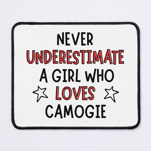 Item preview, Never underestimate a girl who loves camogie designed and sold by TheGreenGoat.