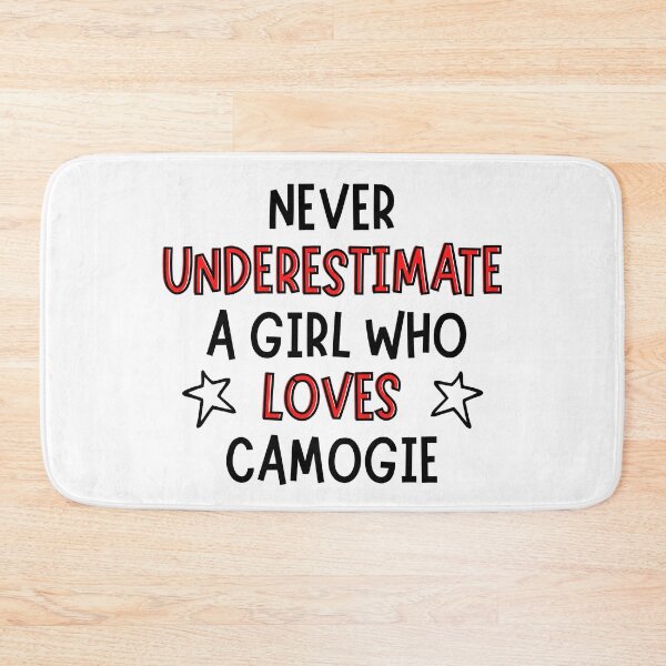 Item preview, Never underestimate a girl who loves camogie designed and sold by TheGreenGoat.