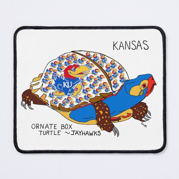 Item preview, Kansas - Ornate Box Turtle - Kansas University - state symbols designed and sold by Colleen Macomber.