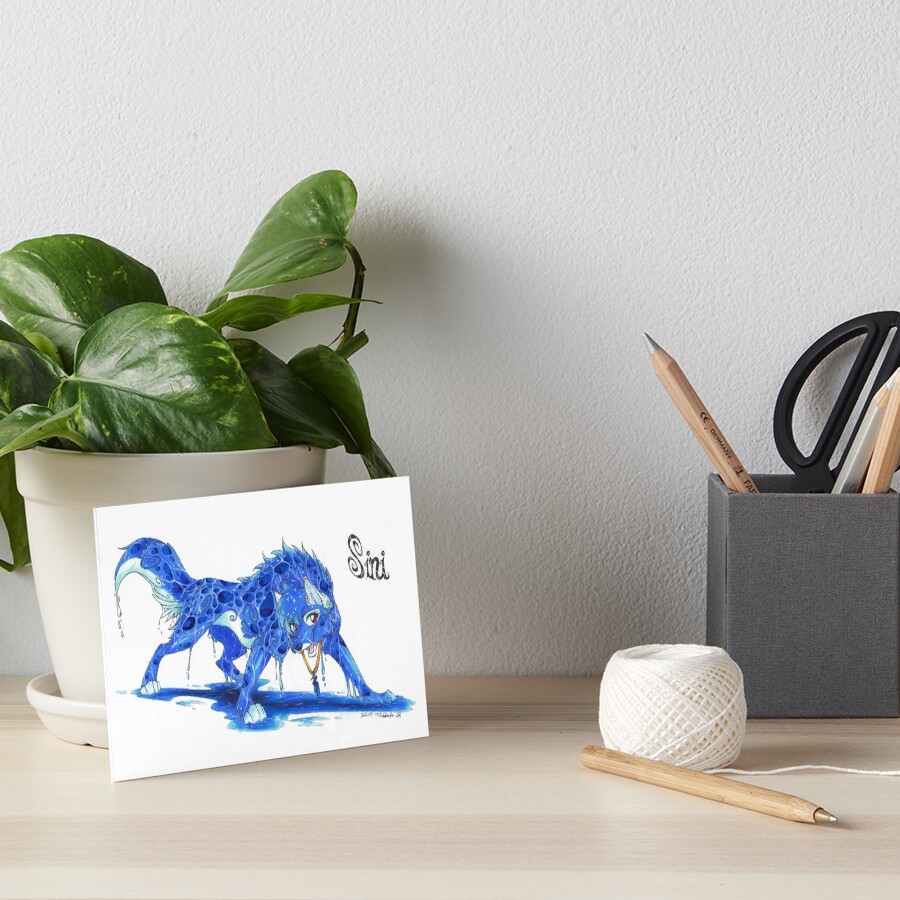 Item preview, Art Board Print designed and sold by Rabbiata.